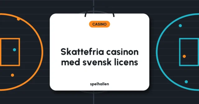Skattefria casinon med svensk licens