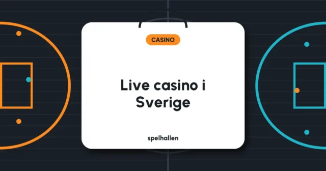 Live casino i Sverige